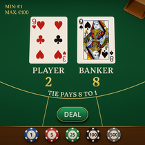 Cazeus - Baccarat Table Game - Online Casino